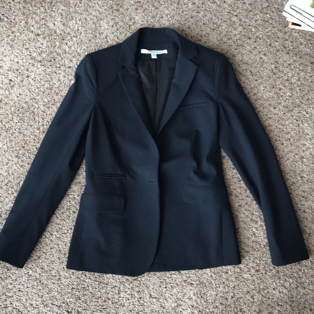 Veronica Beard Classic Dickey Jacket in Navy